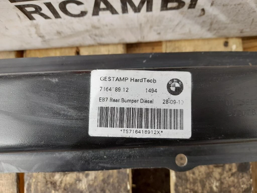 Traversa Paraurti POST 7164189 Bmw Serie 1 E81 Berlina 2005