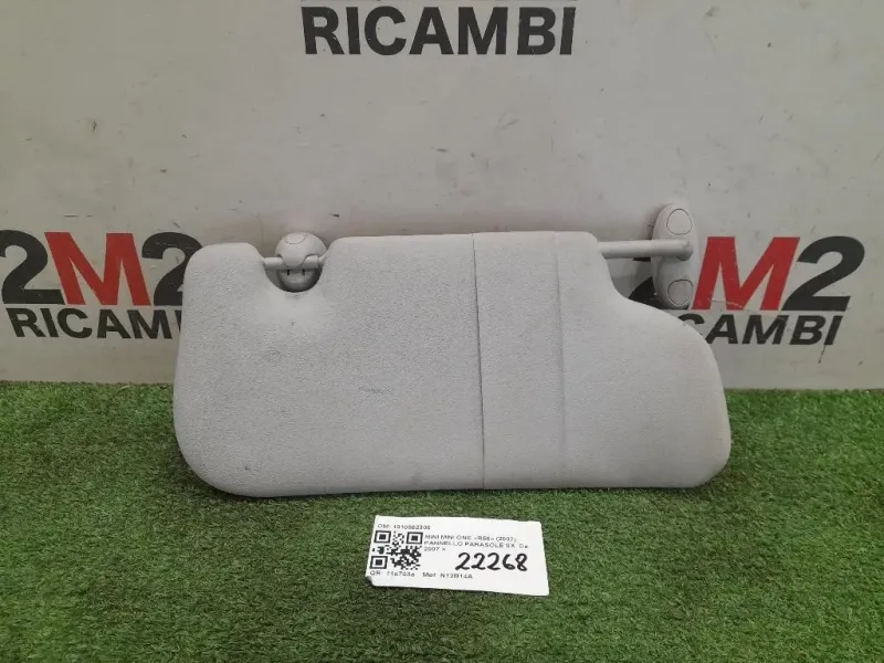 Pannello Parasole SX 1010562300 Mini MINI ONE R56 2007