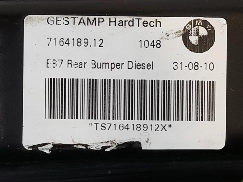 Traversa Paraurti POST 716418912 Bmw Serie 1 E87 Berlina 2005