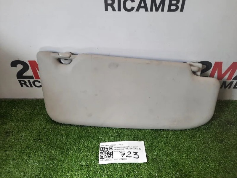 Pannello Parasole SX 96401JD020 Nissan Qashqai I 2007