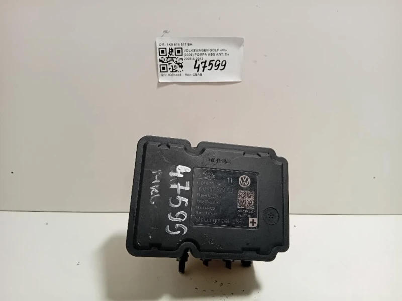 Pompa ABS ANT 1K0 614 517 BH Volkswagen GOLF VI 2009