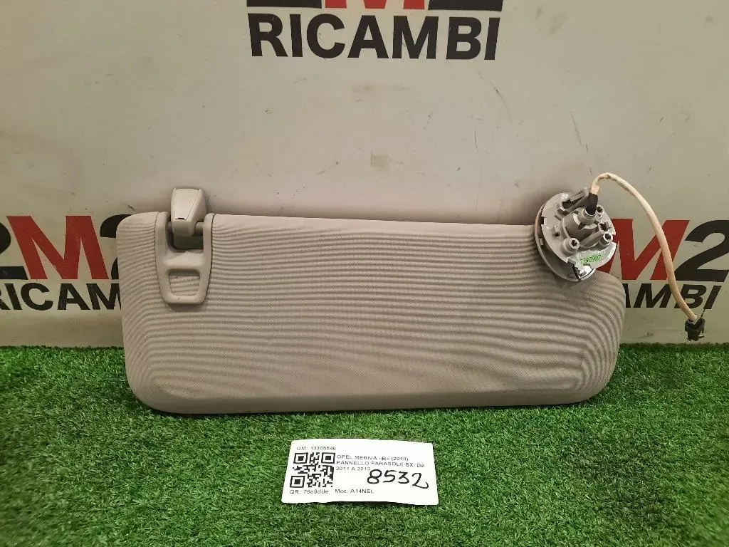 Pannello Parasole SX 13305546 Opel Meriva B 2010