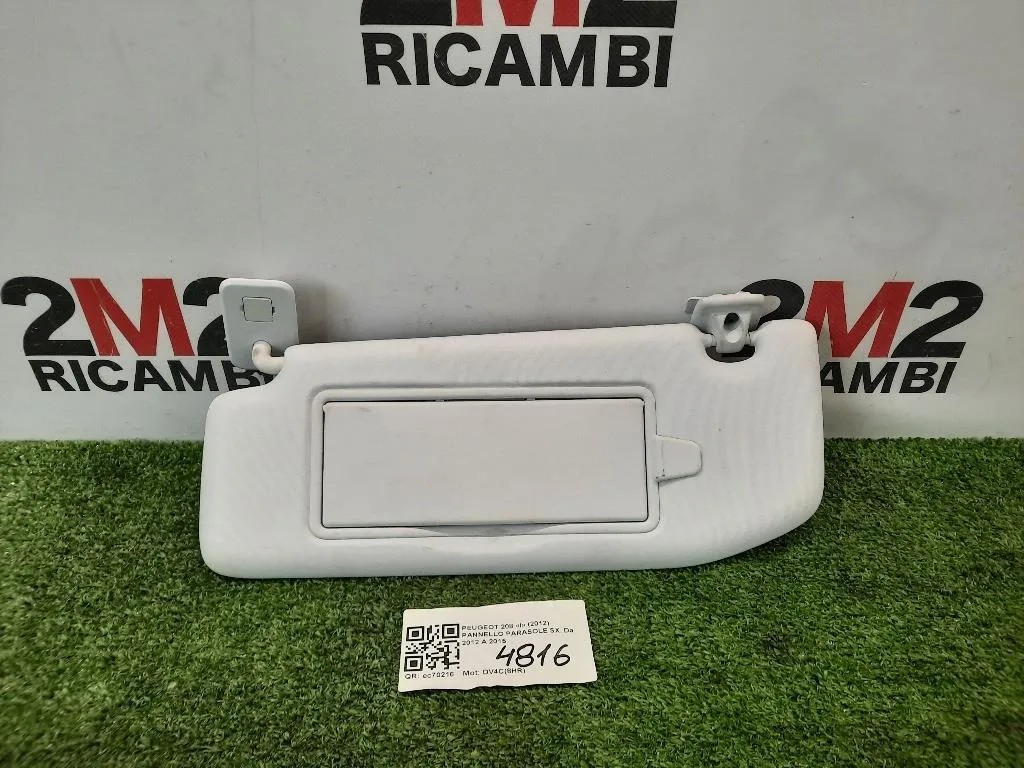 Pannello Parasole SX PARASOLE Peugeot 208 I 2012