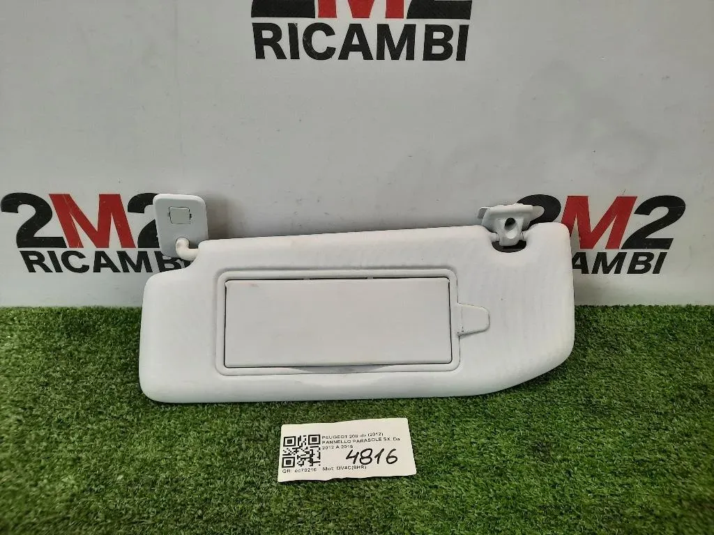 Pannello Parasole SX PARASOLE Peugeot 208 I 2012
