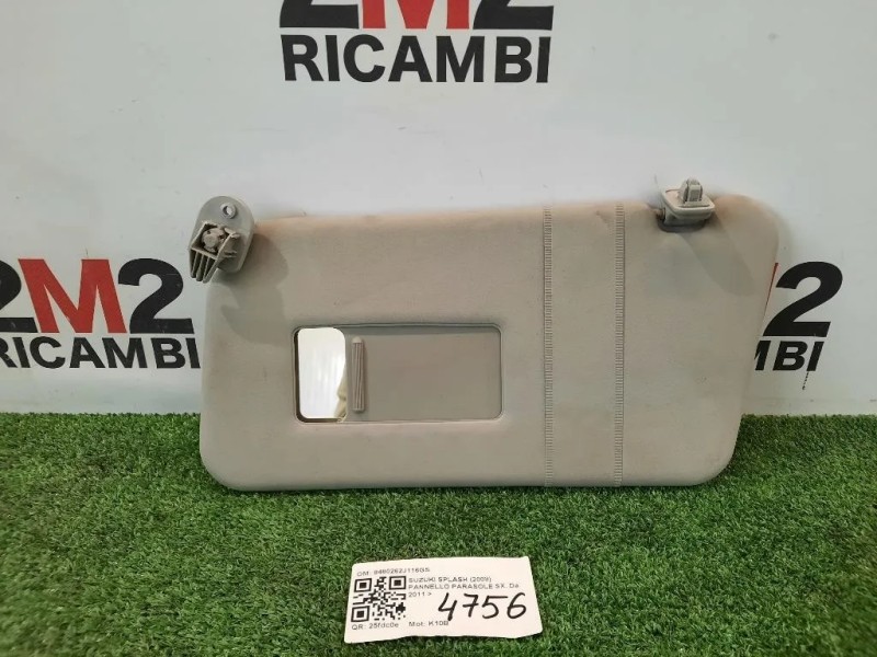 Pannello Parasole SX 8480262J116GS Suzuki Splash 2008