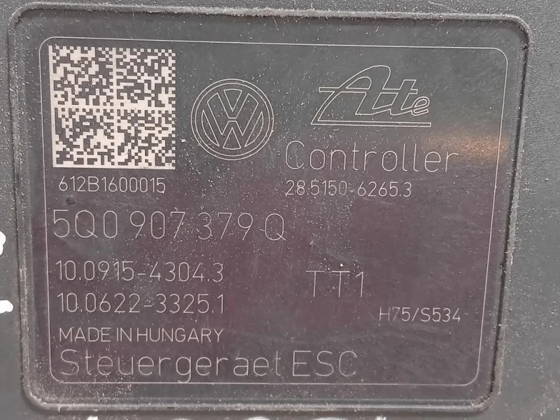 Pompa ABS ANT 5Q0 614 517 P Volkswagen GOLF VII 2013