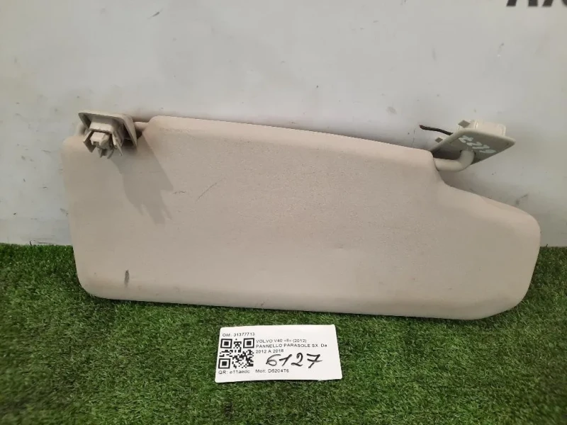 Pannello Parasole SX 31377713 PARASOLE Volvo V40 II 2012