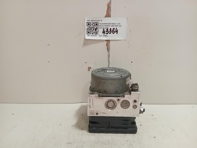 Pannello Parasole SX 31377713 PARASOLE Volvo V40 II 2012