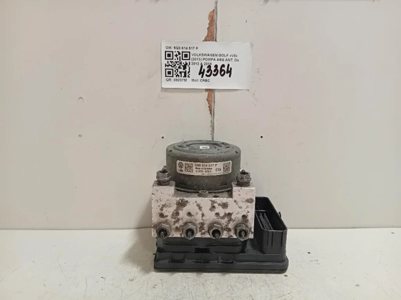 Pompa ABS ANT 5Q0 614 517 P Volkswagen GOLF VII 2013