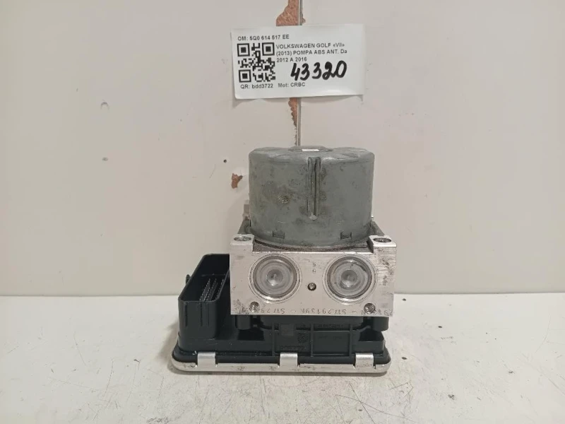Pompa ABS ANT 5Q0 614 517 EE Volkswagen GOLF VII 2013