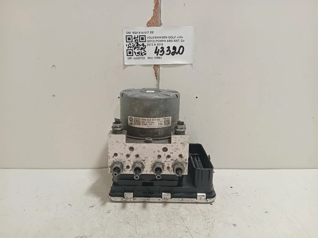 Pompa ABS ANT 5Q0 614 517 EE Volkswagen GOLF VII 2013