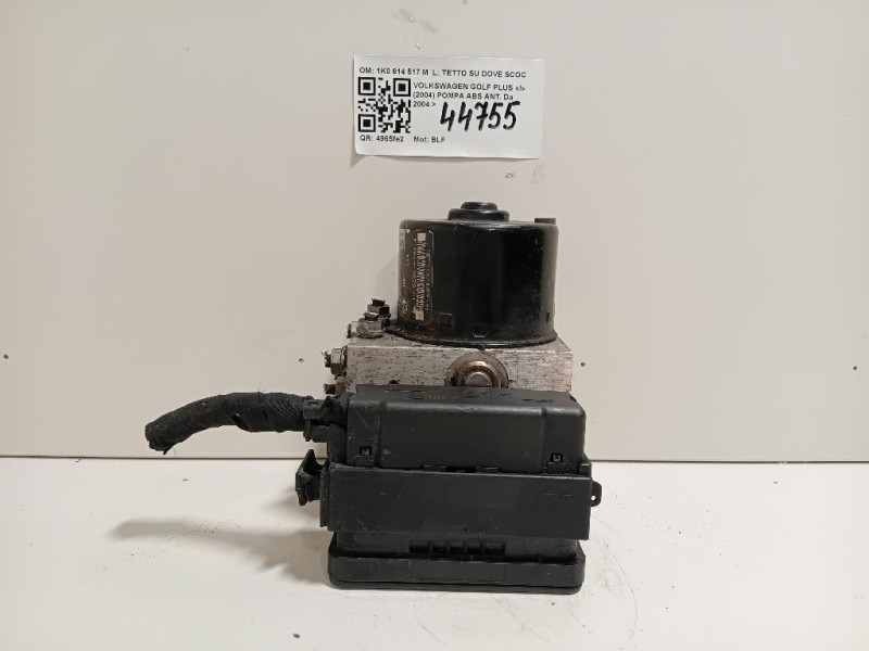 Pompa ABS ANT 1K0614517M Volkswagen GOLF PLUS I 2004