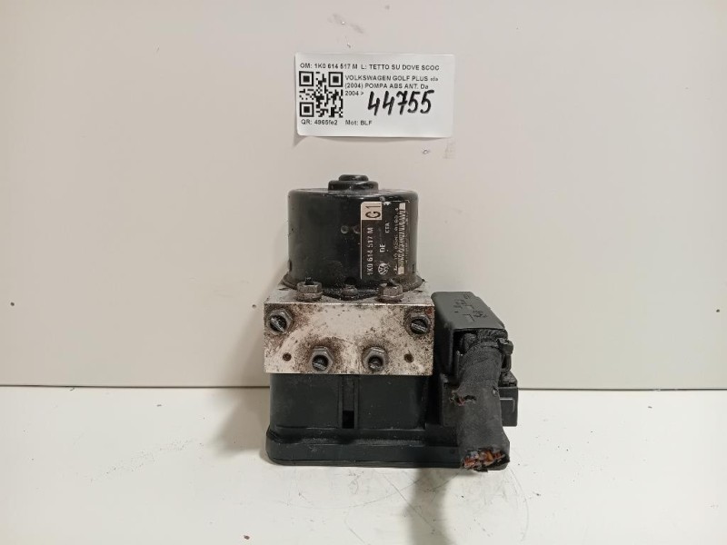 Pompa ABS ANT 1K0614517M Volkswagen GOLF PLUS I 2004