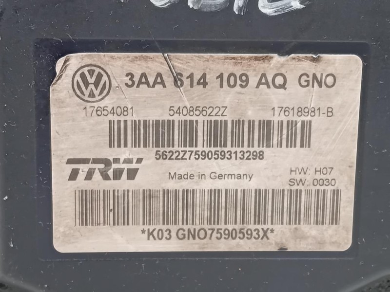 Pompa ABS ANT 3AA 614 109 AQ 3AA614109AQ Volkswagen Passat VI Variant 2011