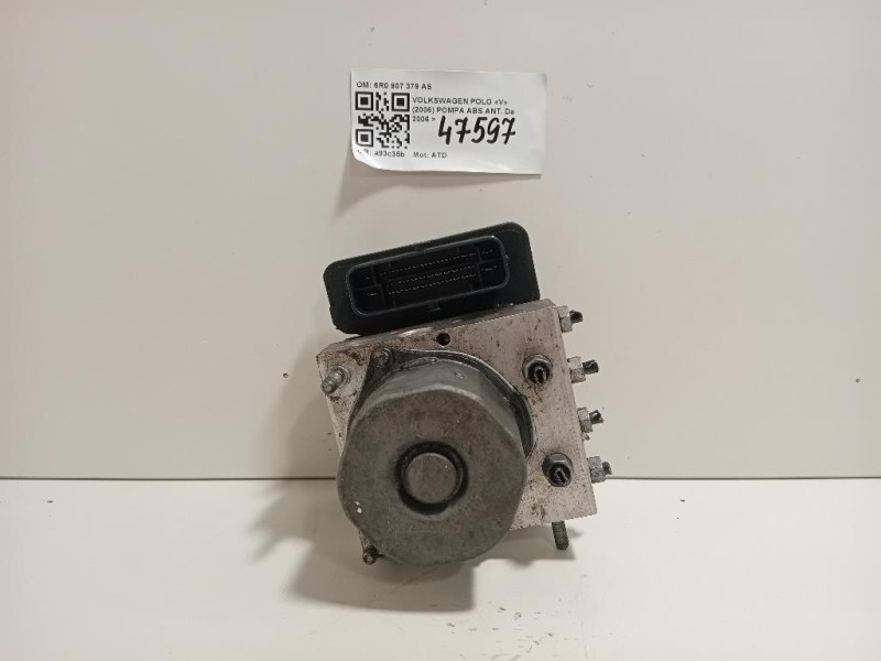 Pompa ABS ANT 6R0 907 379 AS Volkswagen POLO V 2006