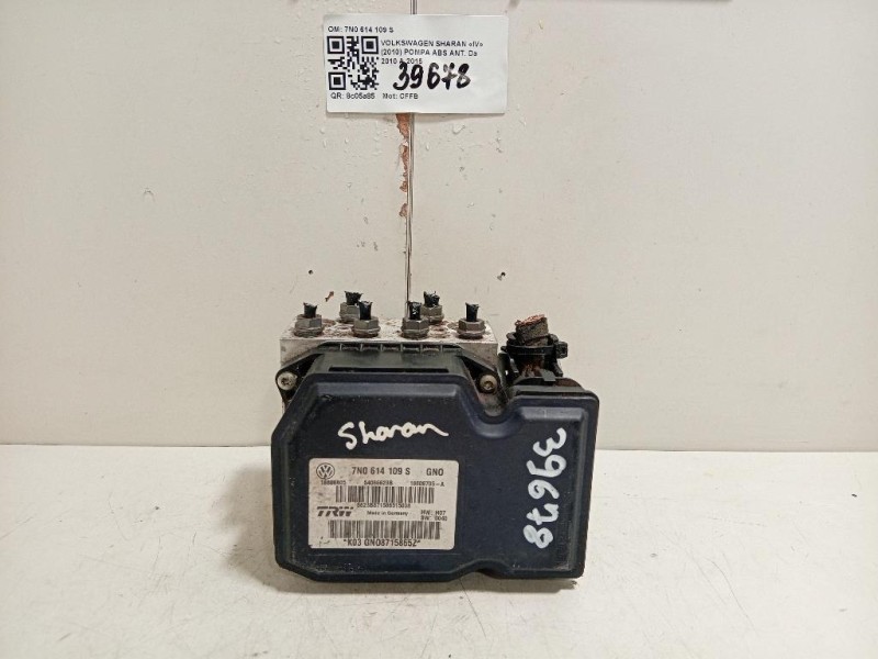 Pompa ABS ANT 7N0 614 109 S Volkswagen Sharan IV 2010