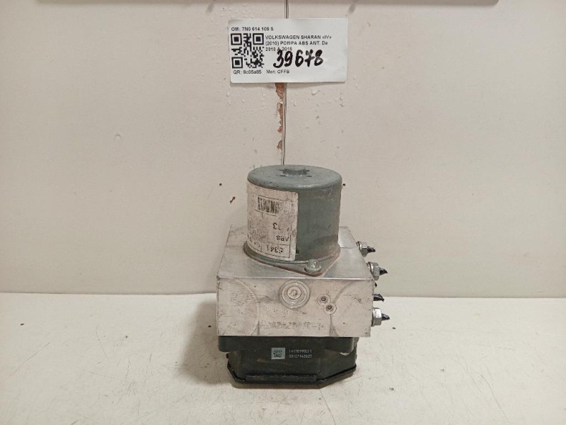 Pompa ABS ANT 7N0 614 109 S Volkswagen Sharan IV 2010