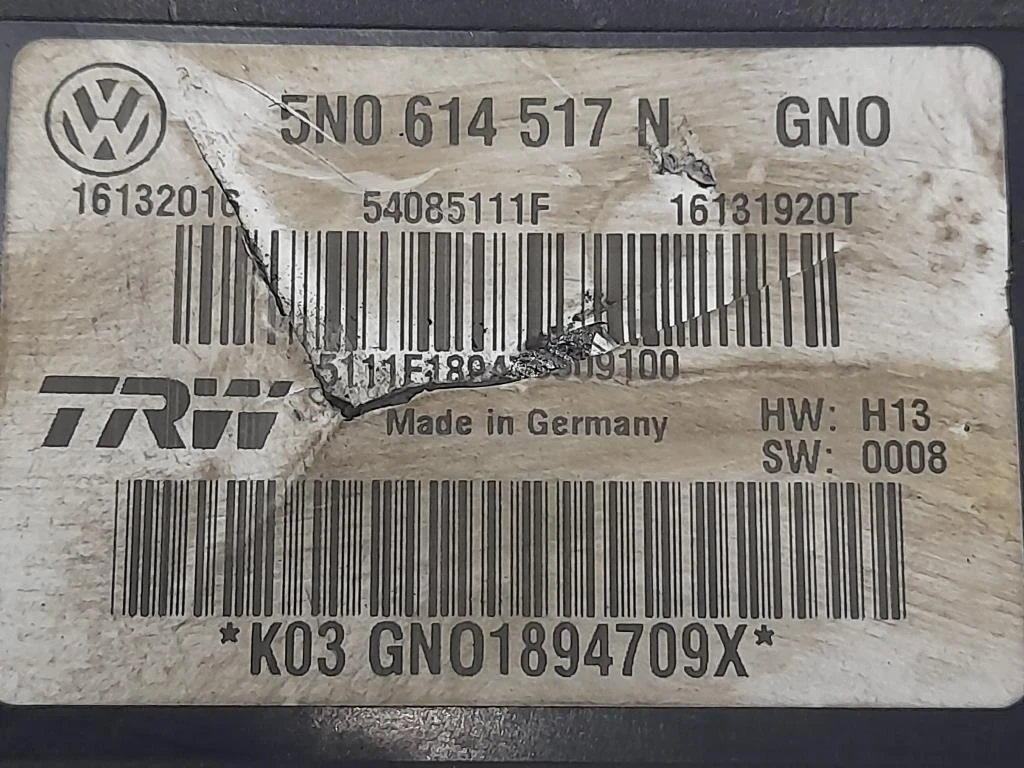 Pompa ABS ANT 5N0614517N Volkswagen Tiguan I 2008