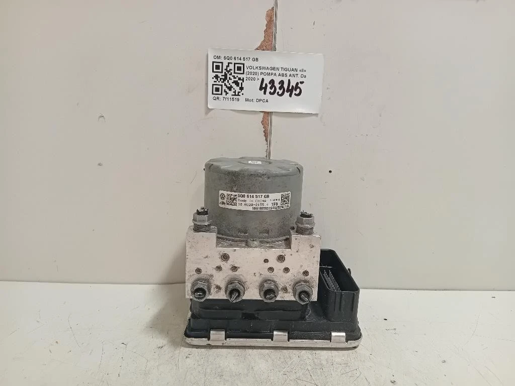 Pompa ABS ANT 5Q0 614 517 GB Volkswagen Tiguan II 2020