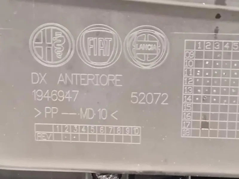 Pannello Rivestimento Porta ANT DX Alfa Romeo Giulietta 2013