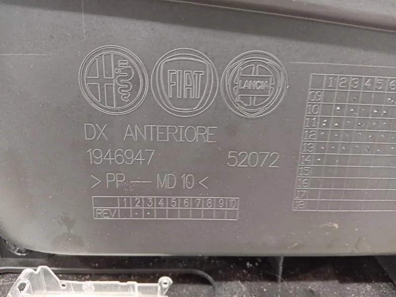 Pannello Rivestimento Porta ANT DX Alfa Romeo Giulietta 2013