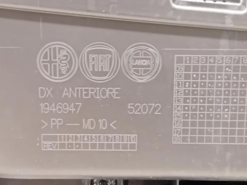 Pannello Rivestimento Porta ANT DX Alfa Romeo Giulietta 2013