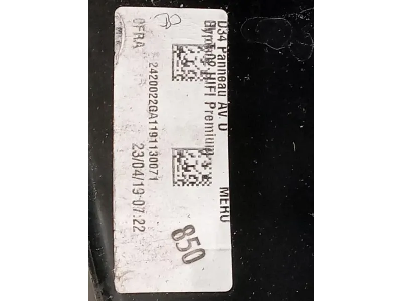 Pannello Rivestimento Porta ANT DX 98207797AC Citroen DS3 Crossback 2018