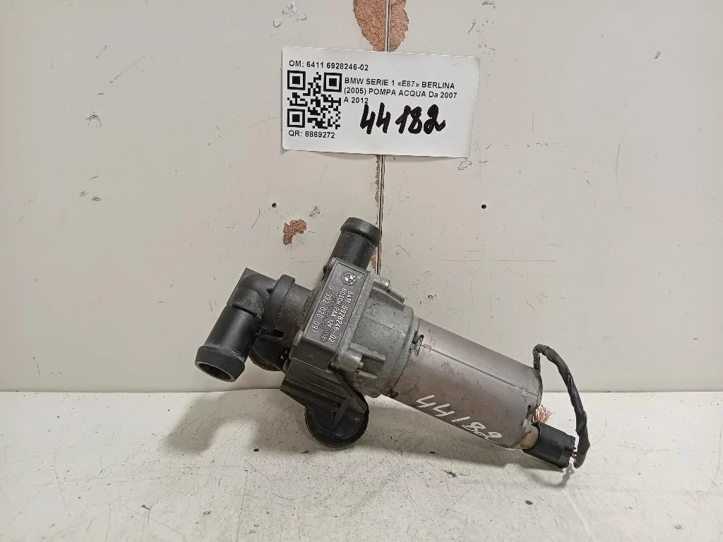 Pompa Acqua 6411 6928246-02 Bmw Serie 1 E87 Berlina 2005