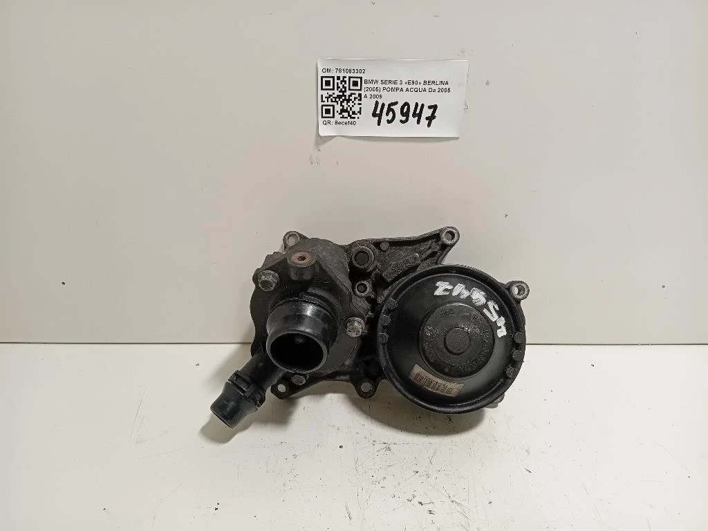 Pompa Acqua 781083302 Bmw Serie 3 E90 Berlina 2005