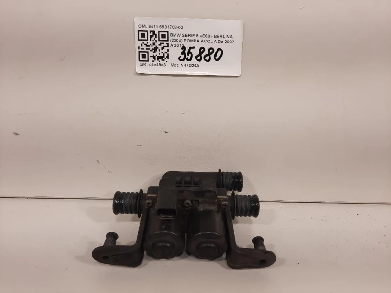 Pompa Acqua 6411693170803 Bmw Serie 5 E60 Berlina 2004