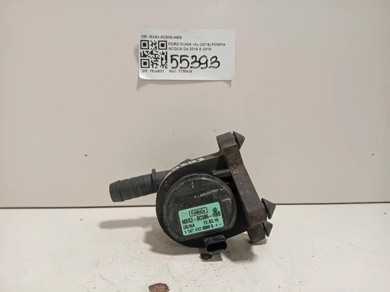 Pompa Acqua MX63-8C506-HBB Ford KUGA II 2016
