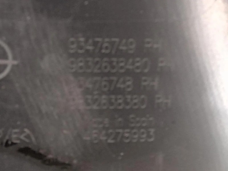 Pannello Rivestimento Porta ANT DX 9832638480 PANNELLO RIVESTIMENTO PORTA ANT DX Opel Corsa F 2019