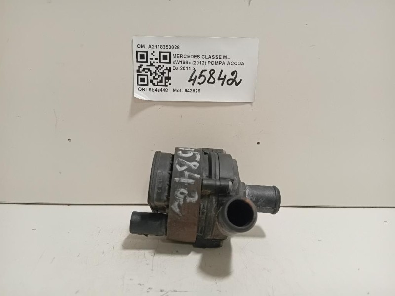 Pompa Acqua A2118350028 Mercedes Classe ML W166 2012
