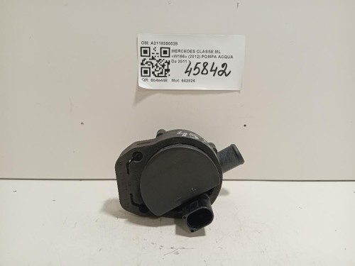 Pompa Acqua A2118350028 Mercedes Classe ML W166 2012