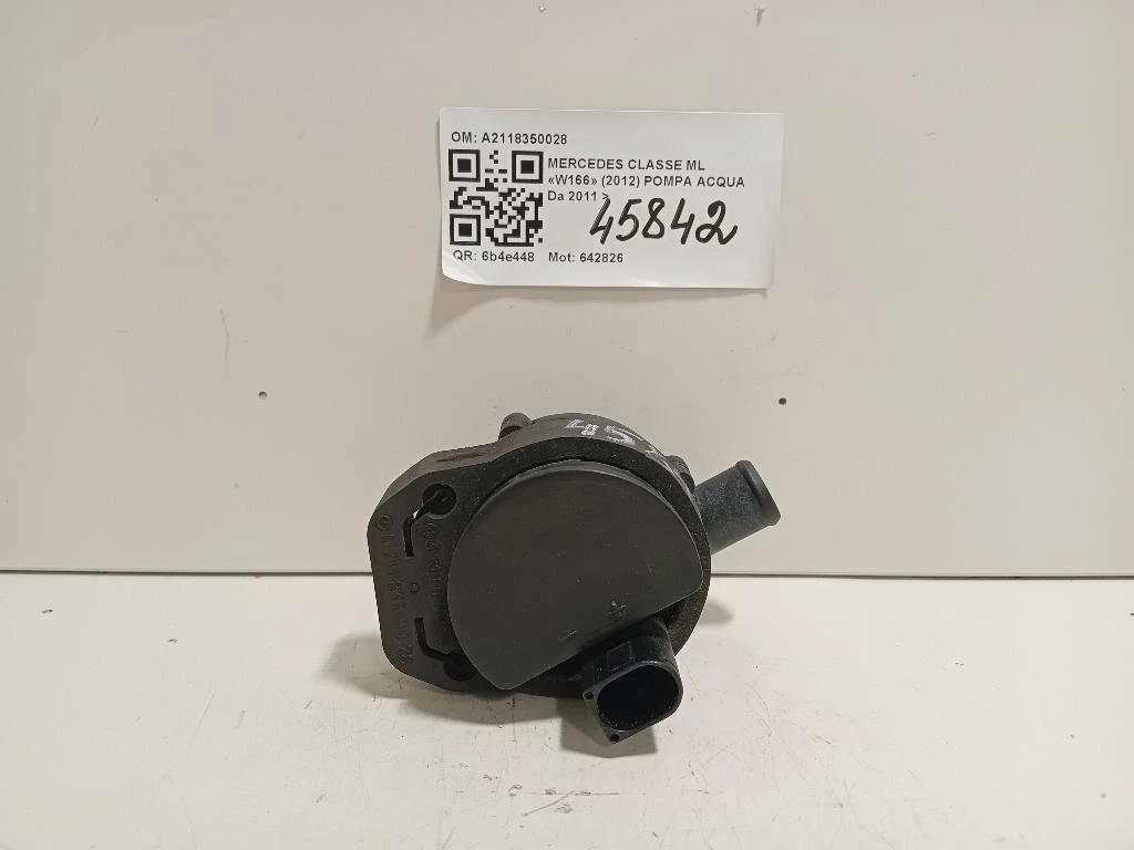 Pompa Acqua A2118350028 Mercedes Classe ML W166 2012