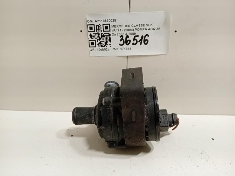 Pompa Acqua A2118530028 Mercedes Classe SLK R171 2004