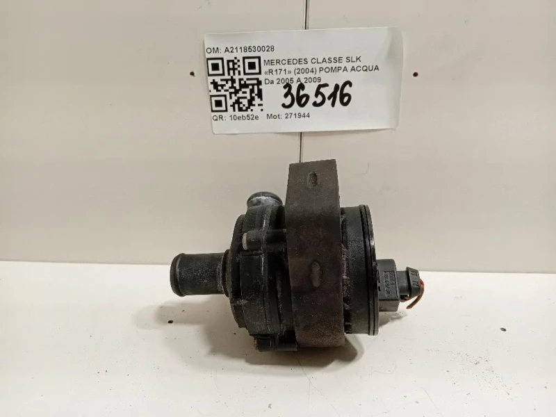 Pompa Acqua A2118530028 Mercedes Classe SLK R171 2004