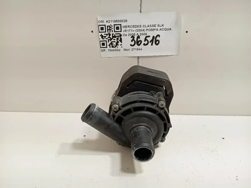 Pompa Acqua A2118530028 Mercedes Classe SLK R171 2004