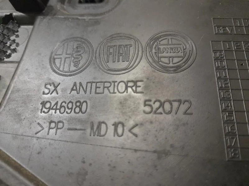 Pannello Rivestimento Porta ANT SX 1946951 Alfa Romeo Giulietta 2010