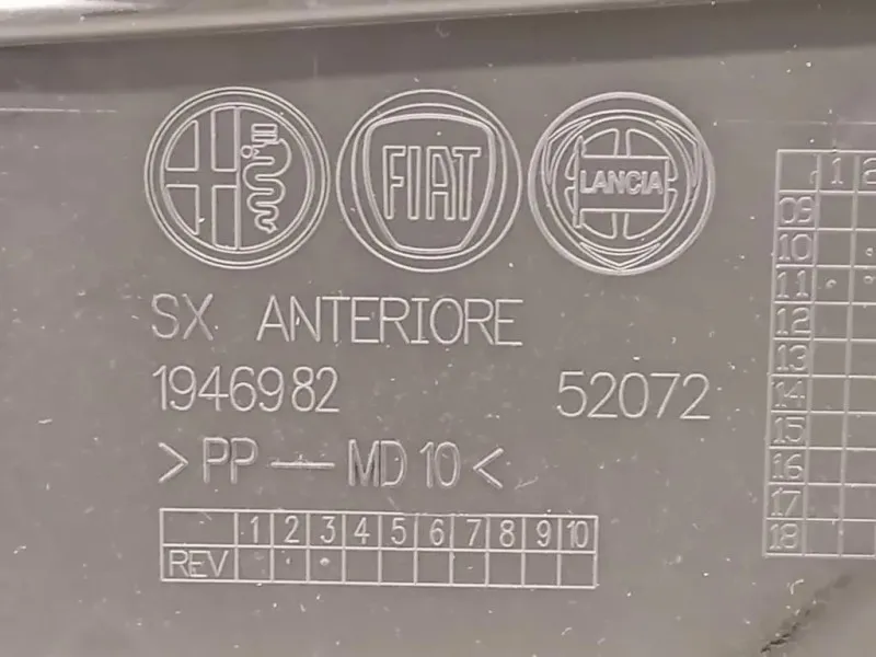 Pannello Rivestimento Porta ANT SX Alfa Romeo Giulietta 2013