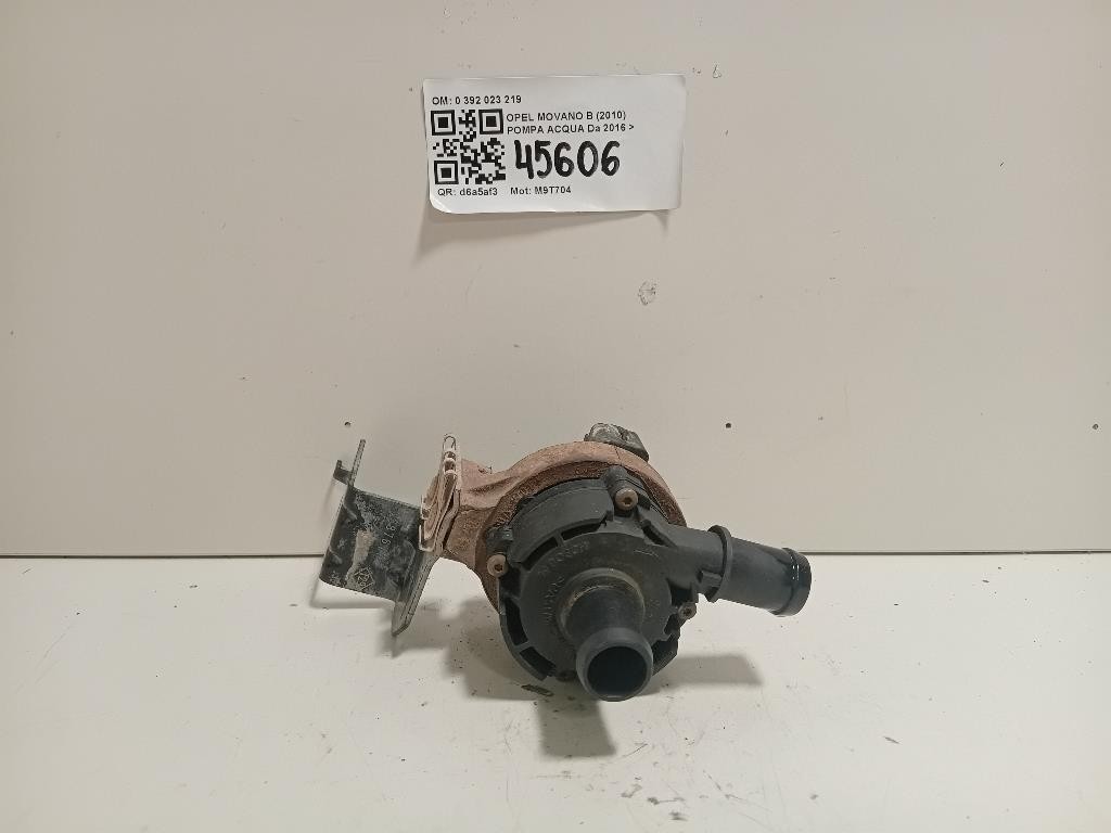 Pompa Acqua 0 392 023 219 Opel Movano B 2010