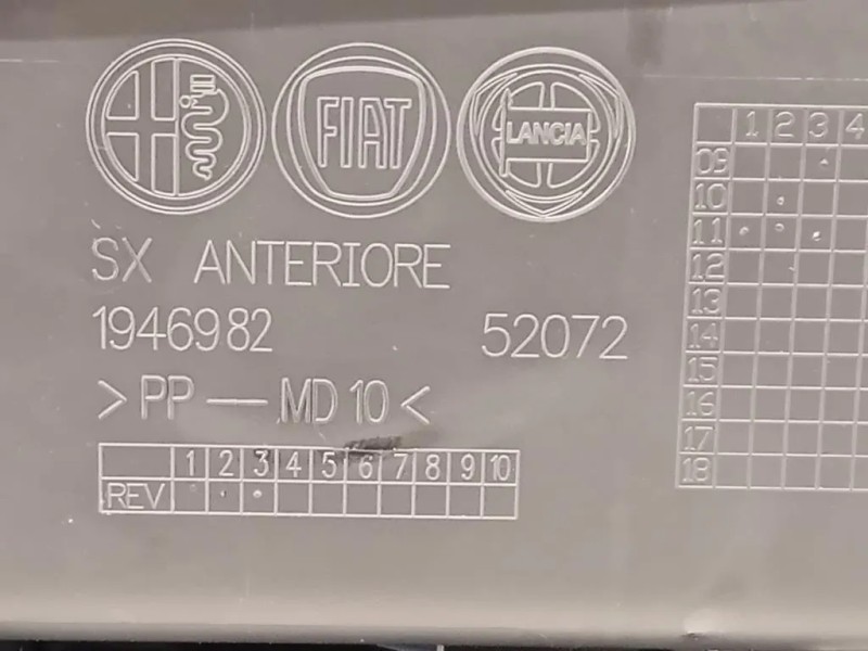 Pannello Rivestimento Porta ANT SX  Alfa Romeo Giulietta 2013