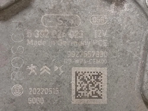 Pompa Acqua Elettrica 0392024023 Opel Mokka B 2020