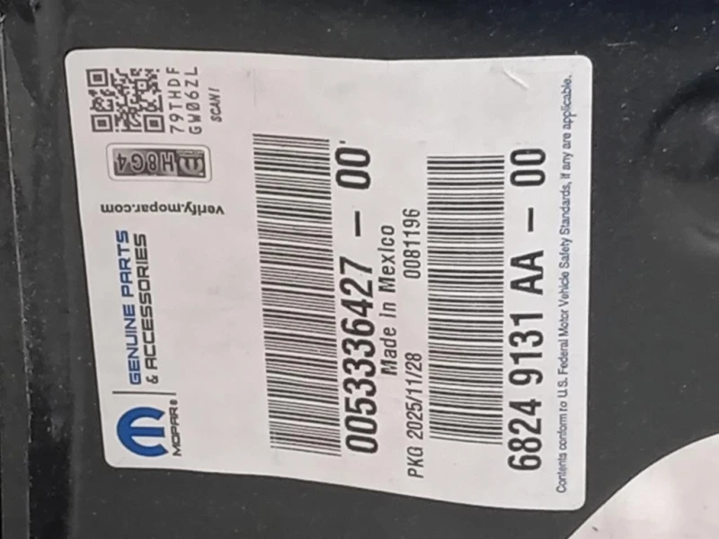 Traversa Paraurti POST 68249131AA Jeep Compass III 2017