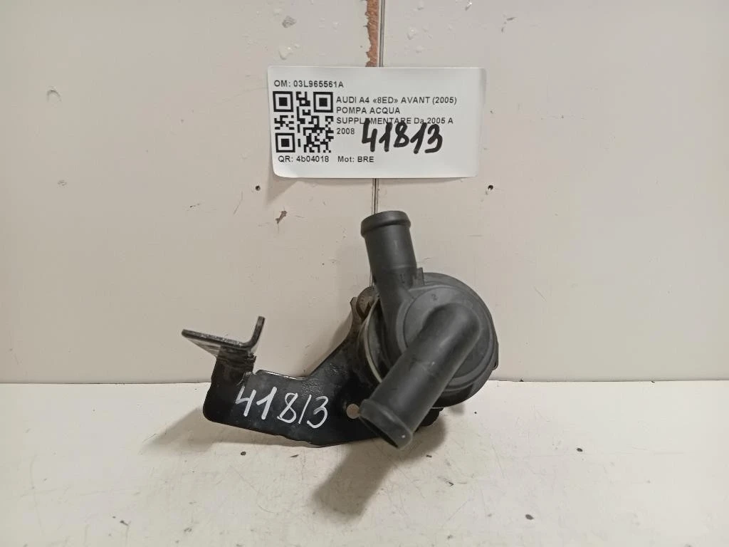 Pompa Acqua Supplementare 03L965561A Audi A4 8ED Avant 2005
