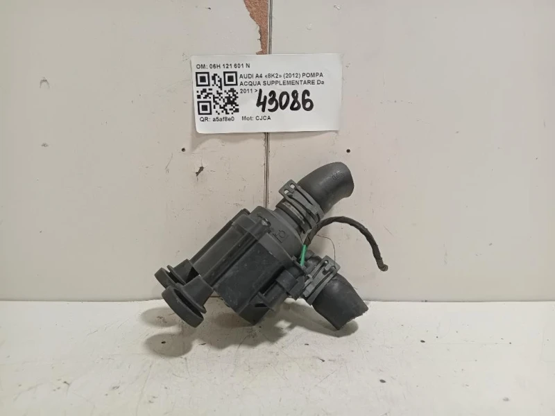 Pompa Acqua Supplementare 06H 121 601 N Audi A4 8K2 2012