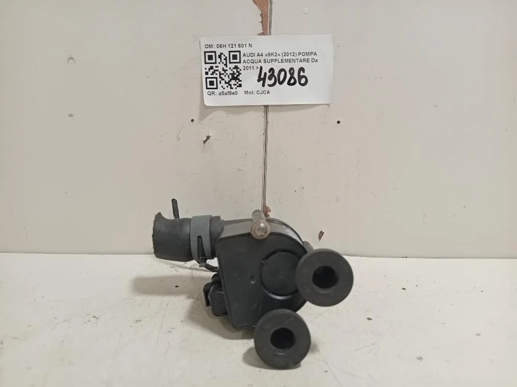 Pompa Acqua Supplementare 06H 121 601 N Audi A4 8K2 2012