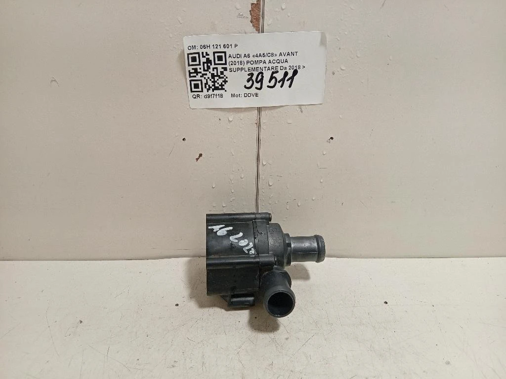 Pompa Acqua Supplementare 06H 121 601 P Audi A6 4a5c8 Avant 2018