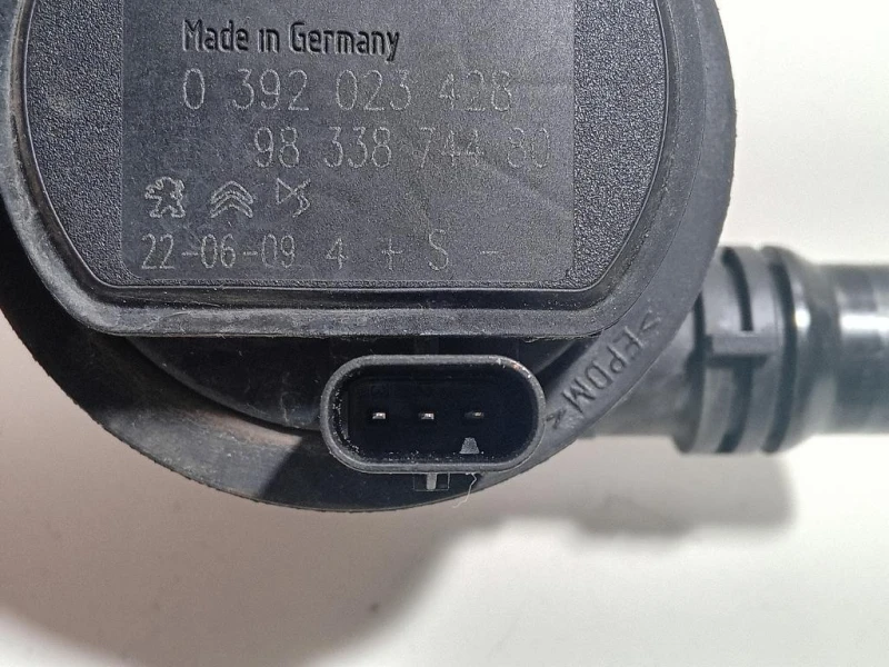 Pompa Acqua Supplementare 9833874480 Opel Mokka B 2020