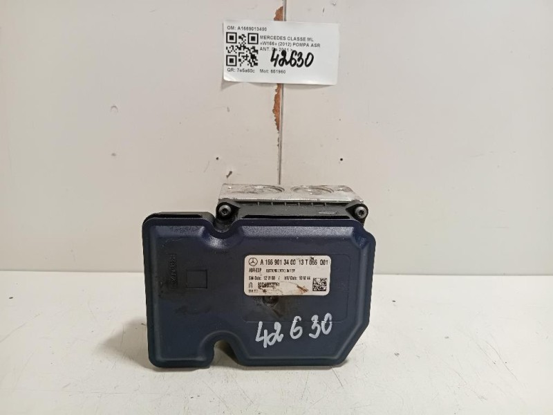 Pompa ASR ANT A1669013400 Mercedes Classe ML W166 2012